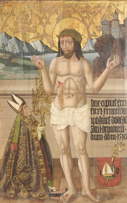 Man of Sorrows with Donor